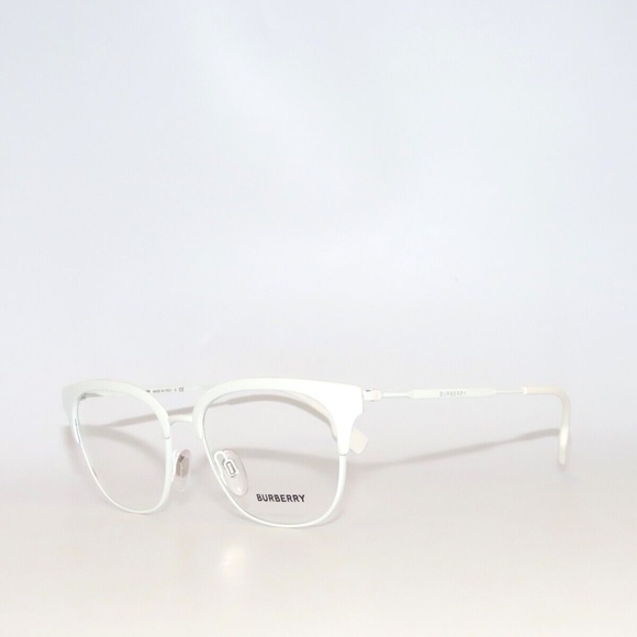 Burberry 1334 1291 52 Matte White Eyeglasses BE1334